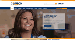 Desktop Screenshot of corizonhealth.com